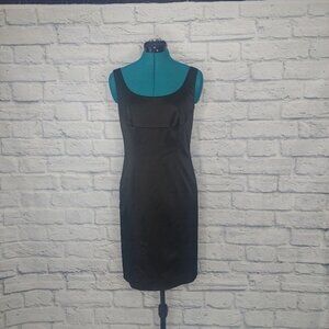 Nwt Ann Taylor Loft Womens Black Sheath pencil dress Sz 4